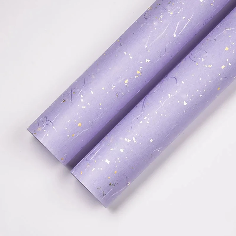 Papel de regalo de 1 metro x 2 hojas en paquete de 6 colores, oro/plata brillante - Imagen 6
