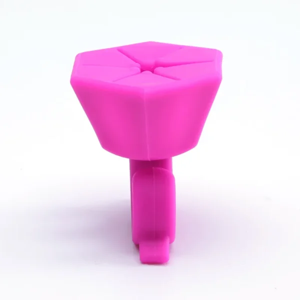 Recolector de basura de vinilo con forma de diamante