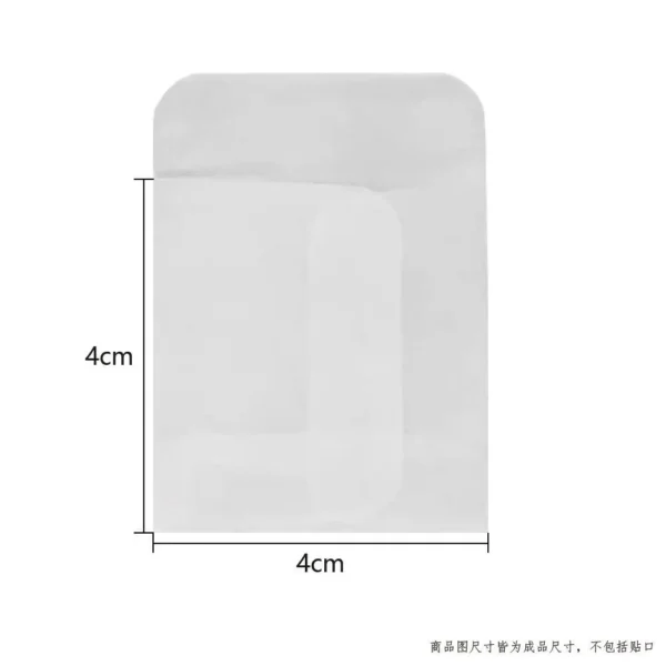 Sobres de papel de ácido sulfúrico translúcido, para tarjetas postales, tarjetas de regalos DIY y sobres para invitaciones