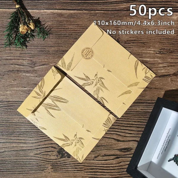 Sobres de 11x16cm, para cartas e invitaciones, postales, con papel de 120g,