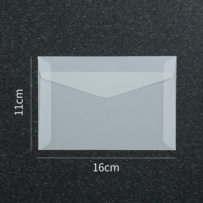 Sobre translúcido para tarjetas de invitaciones, cajas de regalo y postales - Imagen 9