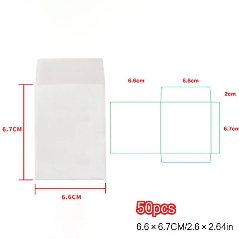 Sobres translúcidos para tarjetas, para regalos, papelería creativa, joyas artesanales e invitaciones - Imagen 16