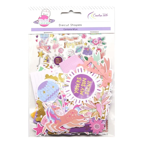 Formas troqueladas de papel para Scrapbooking. para creación de tarjetas, decoración de álbumes y papelería creativa