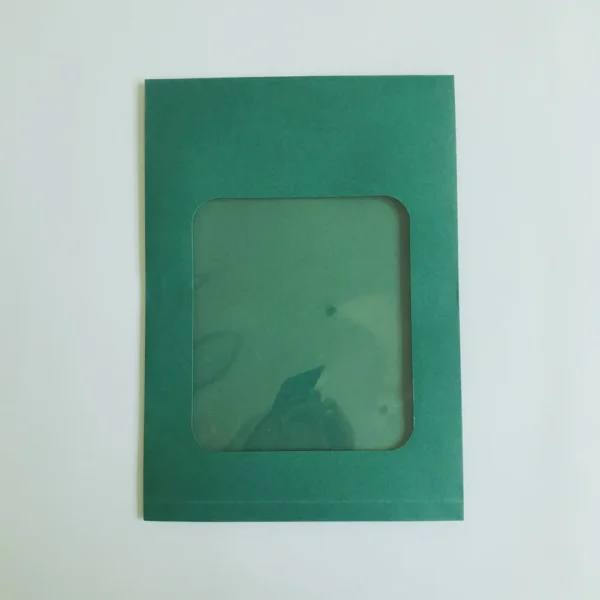 Sobre con ventana, impermeable