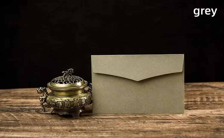 Sobres engrosados, tarjetas de invitación con diseño occidental, sobres grandes con forro de Color - Imagen 16