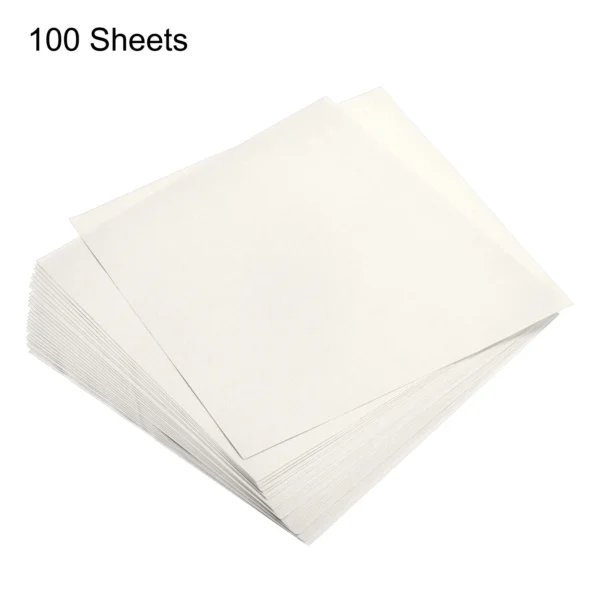 100 hojas de papel de Origami cortadas en cuadrados de 15x15cm