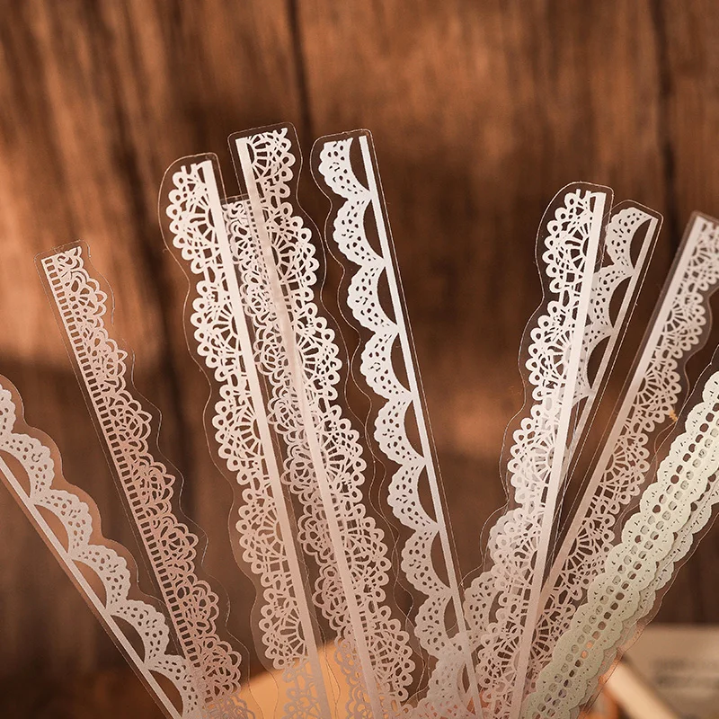Pegatinas de encaje para decoración y acabados bonitos de tarjetas - Imagen 3