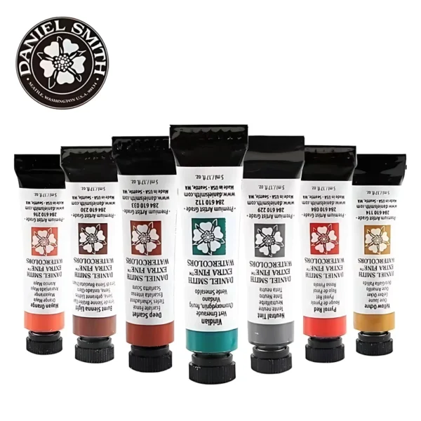 Pigmentos de acuarela colores minerales 6 colores 5ml Daniel Smith artistas profesionales