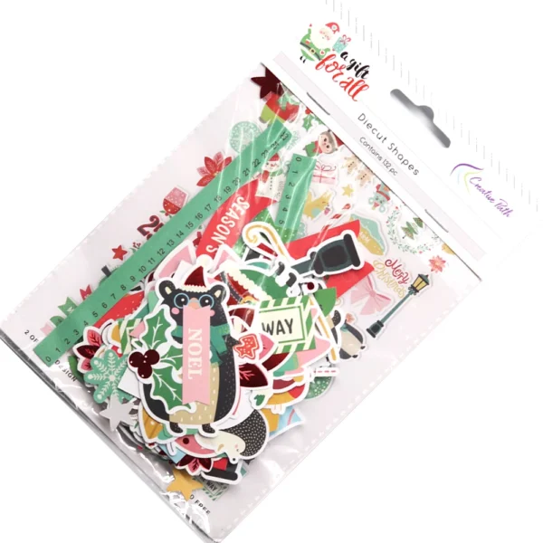 Formas troqueladas de papel, artesanales, para álbum de recortes, cración de tarjetas, decoracion de album de scrapbooking y papeleria creativa