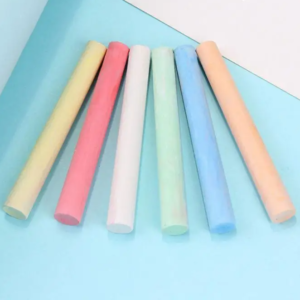 12 unids/lote de tizas sin polvo, tizas de dibujo para pizarra, 6 colores, papelería, suministros escolares de oficina, accesorios