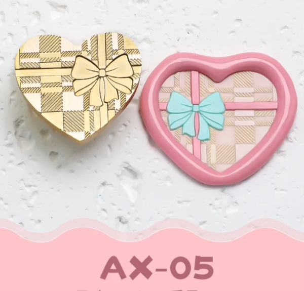 Sello de cera en forma de corazón, de diferentes motivos para elegir y sellar tus cartas con el diseño que mas te guste