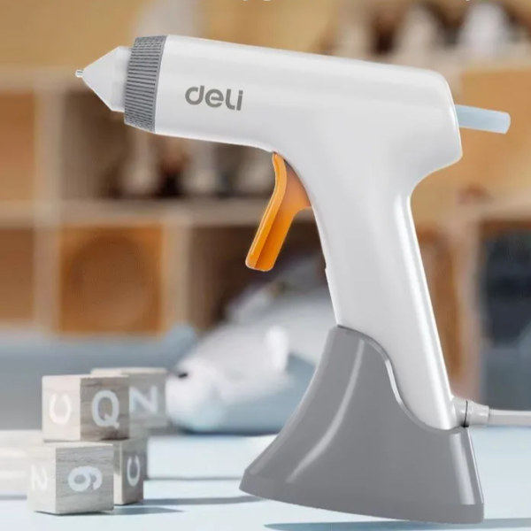Pistola de pegamento termofusible, pistola de silicona caliente antiescaldado enchufable