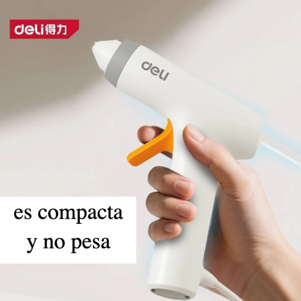 Pistola de pegamento termofusible, pistola de silicona caliente antiescaldado enchufable