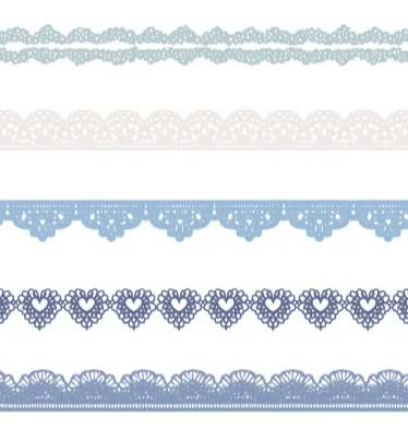 Pegatinas de encaje para decoración y acabados bonitos de tarjetas - Imagen 6