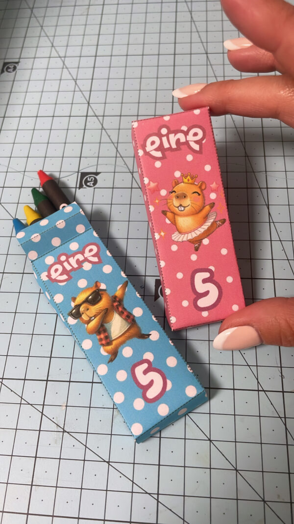 Mini libritos para pintar Personalizados 12/24/36 unidades