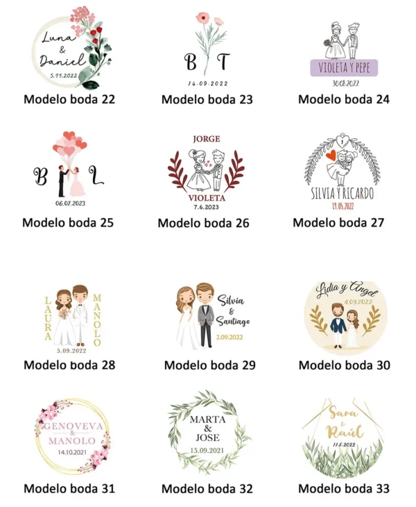 Marca páginas personalizado con pegatina, de madera
