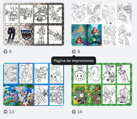 Mini libritos para pintar Personalizados 12/24/36 unidades - Imagen 15