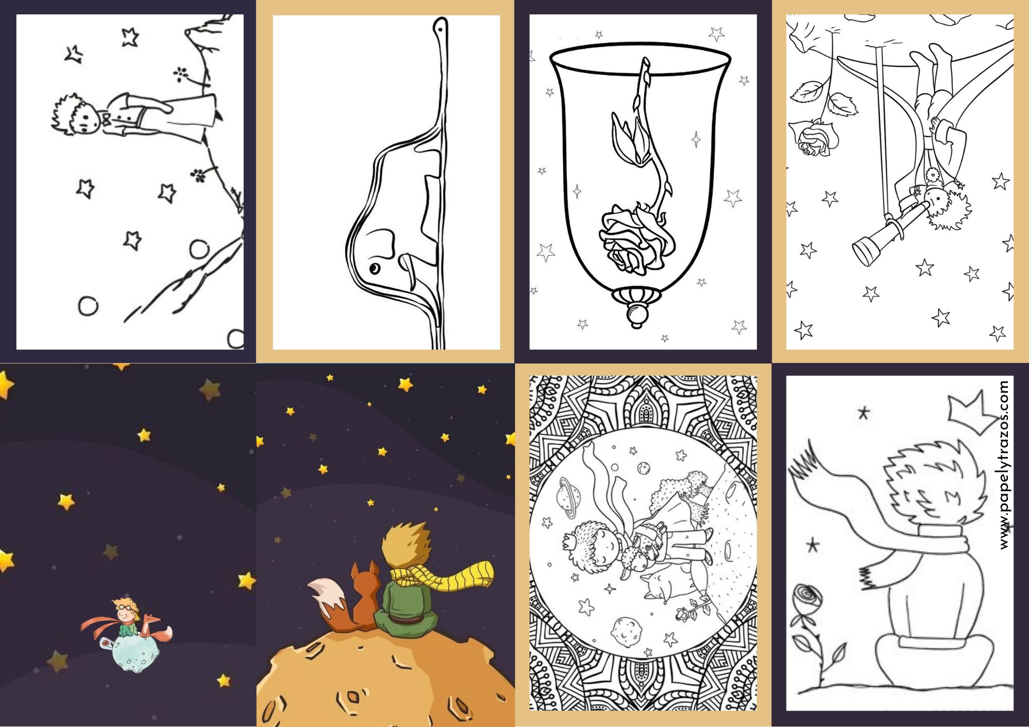 Mini libritos para pintar Personalizados 12/24/36 unidades - Imagen 3