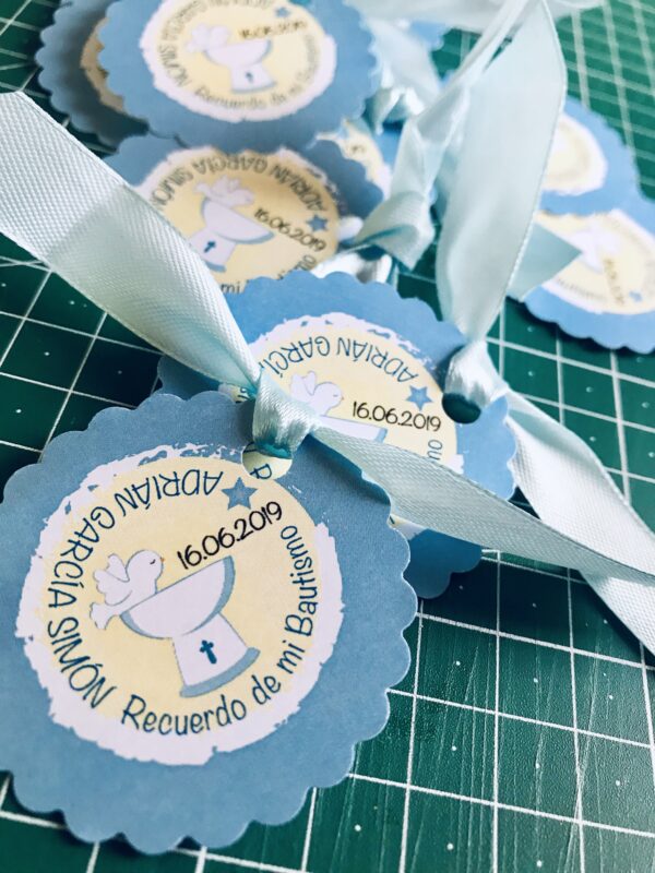 Toppers multiusos para personalizar bolsas, cajas o empaques de regalo