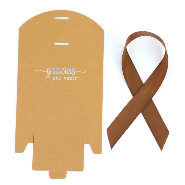Cajas kraft, color marrón, para regalos, envoltorios, Detalles para invitados, Caja con lazo, 2 medidas,