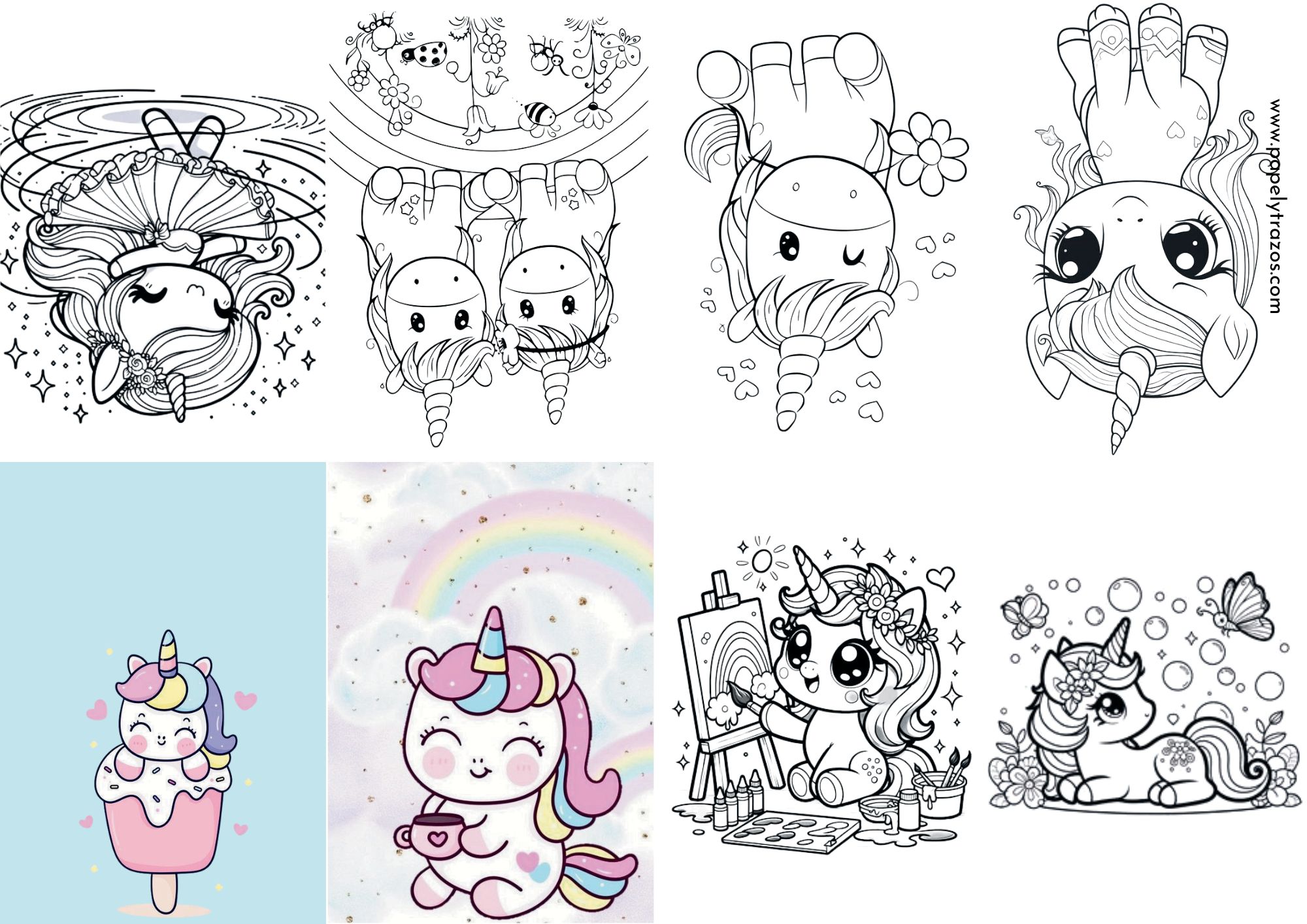 Mini libritos para pintar Personalizados 12/24/36 unidades - Imagen 4