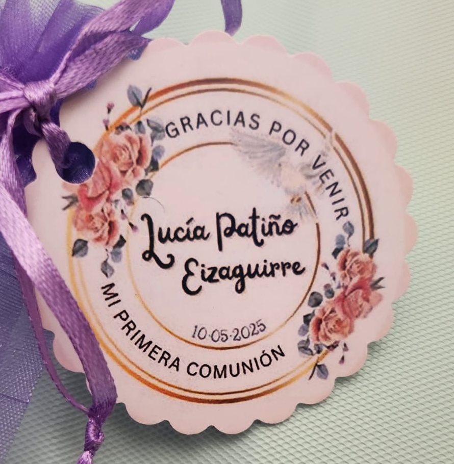 Toppers multiusos para personalizar bolsas, cajas o empaques de regalo - Imagen 15