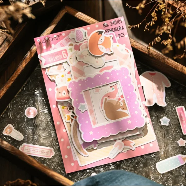 Pegatinas bonitas para álbumes de bebés, pegatinas de embarazo y recién nacidos, pegatinas para álbumes de recortes, planificadores, manualidades DIY.