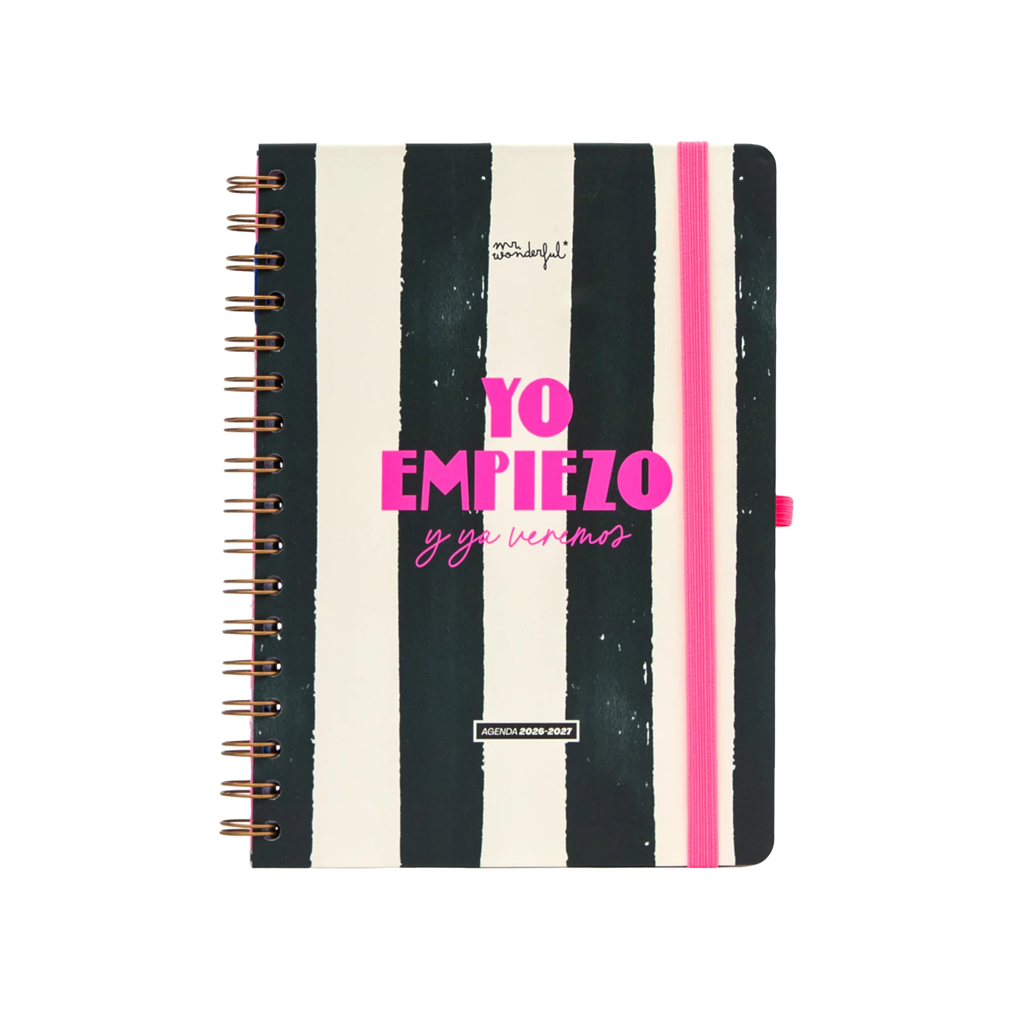 Agenda Mr. Wonderful 2026-27 Semanal - Yo Empiezo Y Ya Veremos - Imagen 2