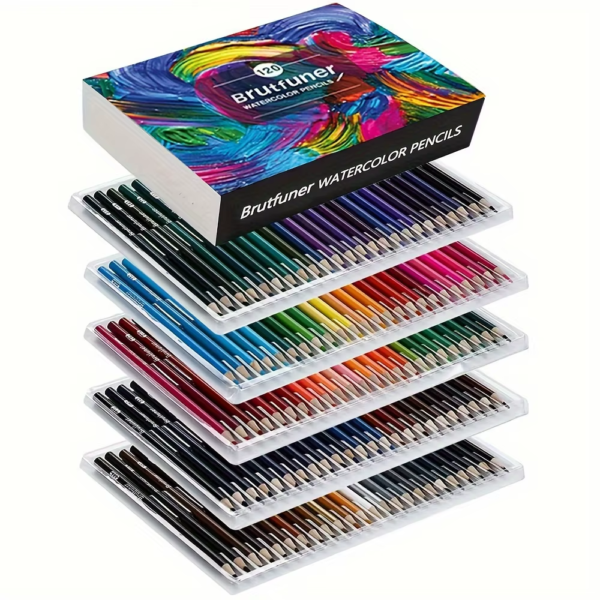 Acuarelas profesionales (48/72/120/180 unidades): lápices de colores para libros de colorear para adultos