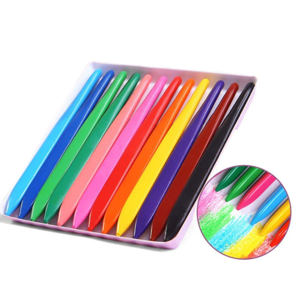Crayones de colores que no manchan para niños creativos