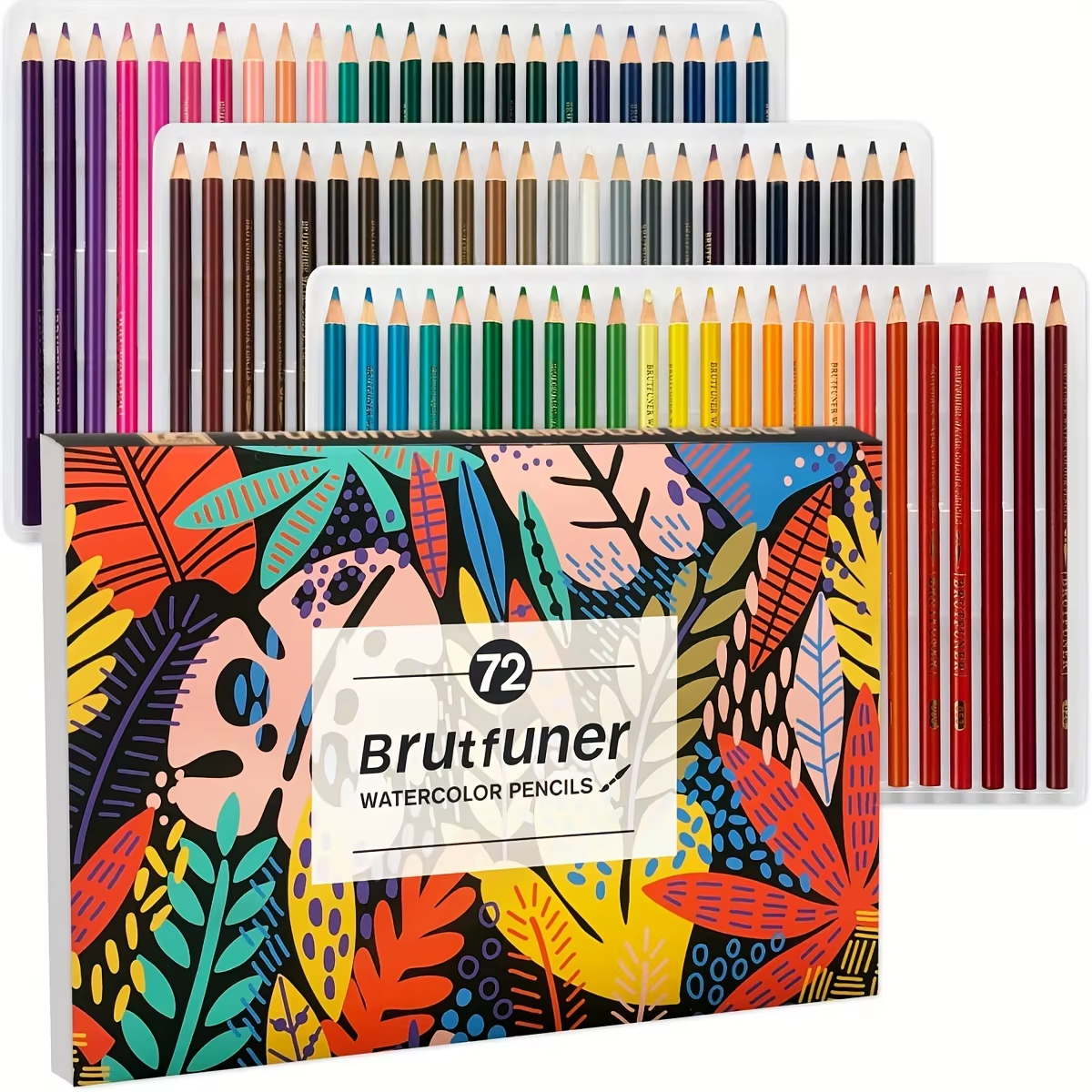 Acuarelas profesionales (48/72/120/180 unidades): lápices de colores para libros de colorear para adultos - Imagen 5