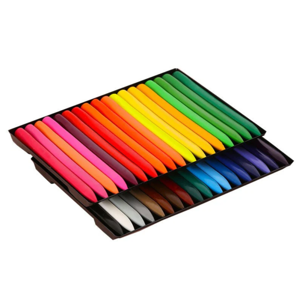 Crayones de colores que no manchan para niños creativos
