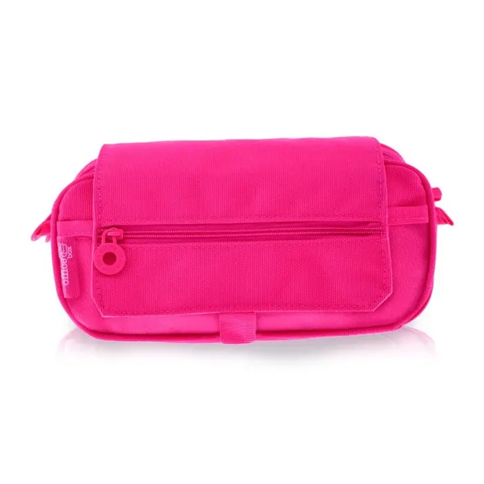 Estuche colores ramdom portatodo TRIPLE cremallera con asa - Imagen 8