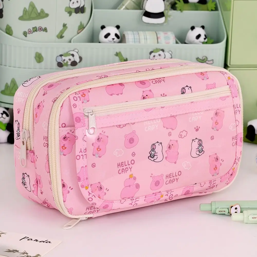 Estuche multifuncional para lápices de nueve capas y de gran capacidad, bolsa de papelería a prueba de suciedad y fácil de limpiar para material escolar - Imagen 19