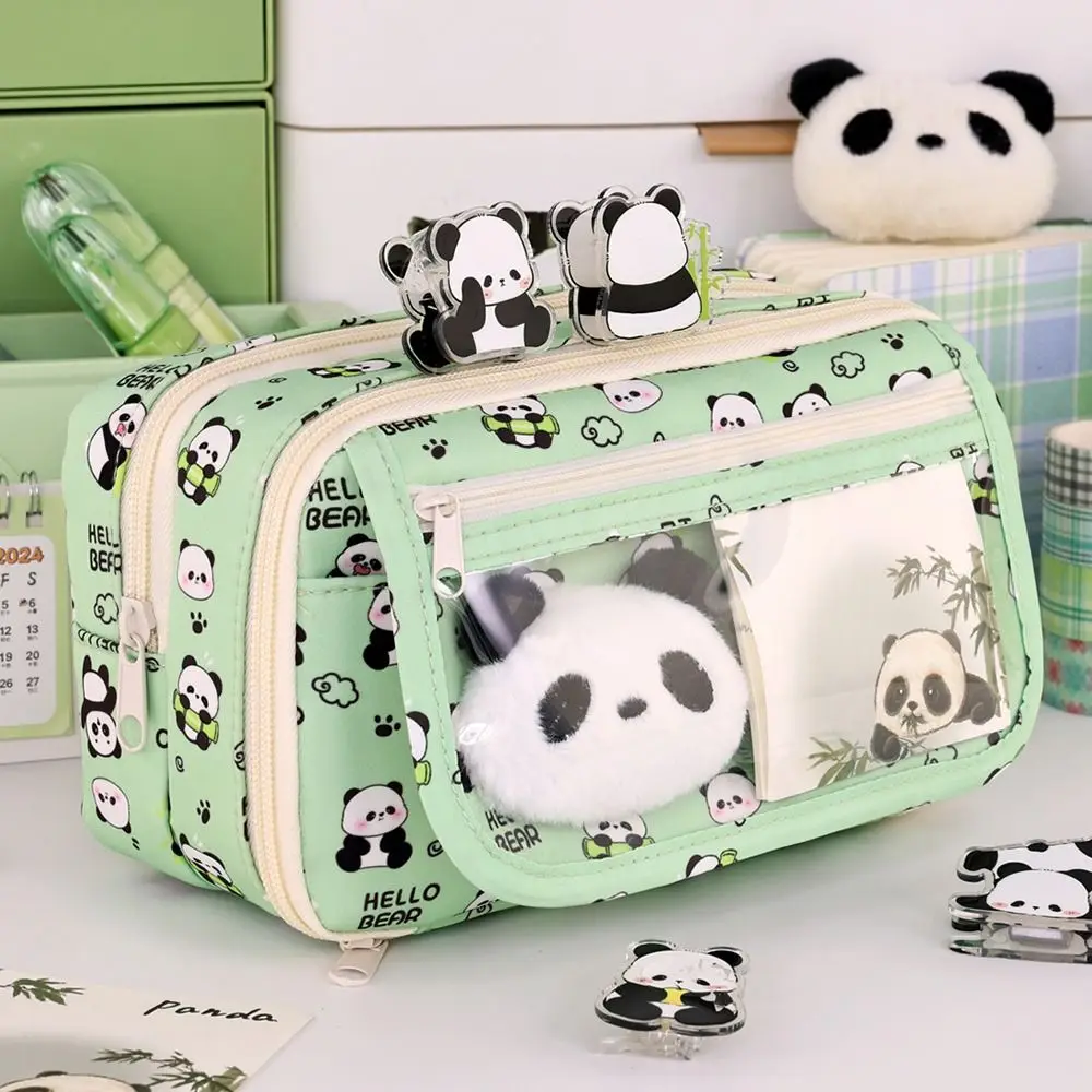 Estuche multifuncional para lápices de nueve capas y de gran capacidad, bolsa de papelería a prueba de suciedad y fácil de limpiar para material escolar - Imagen 5
