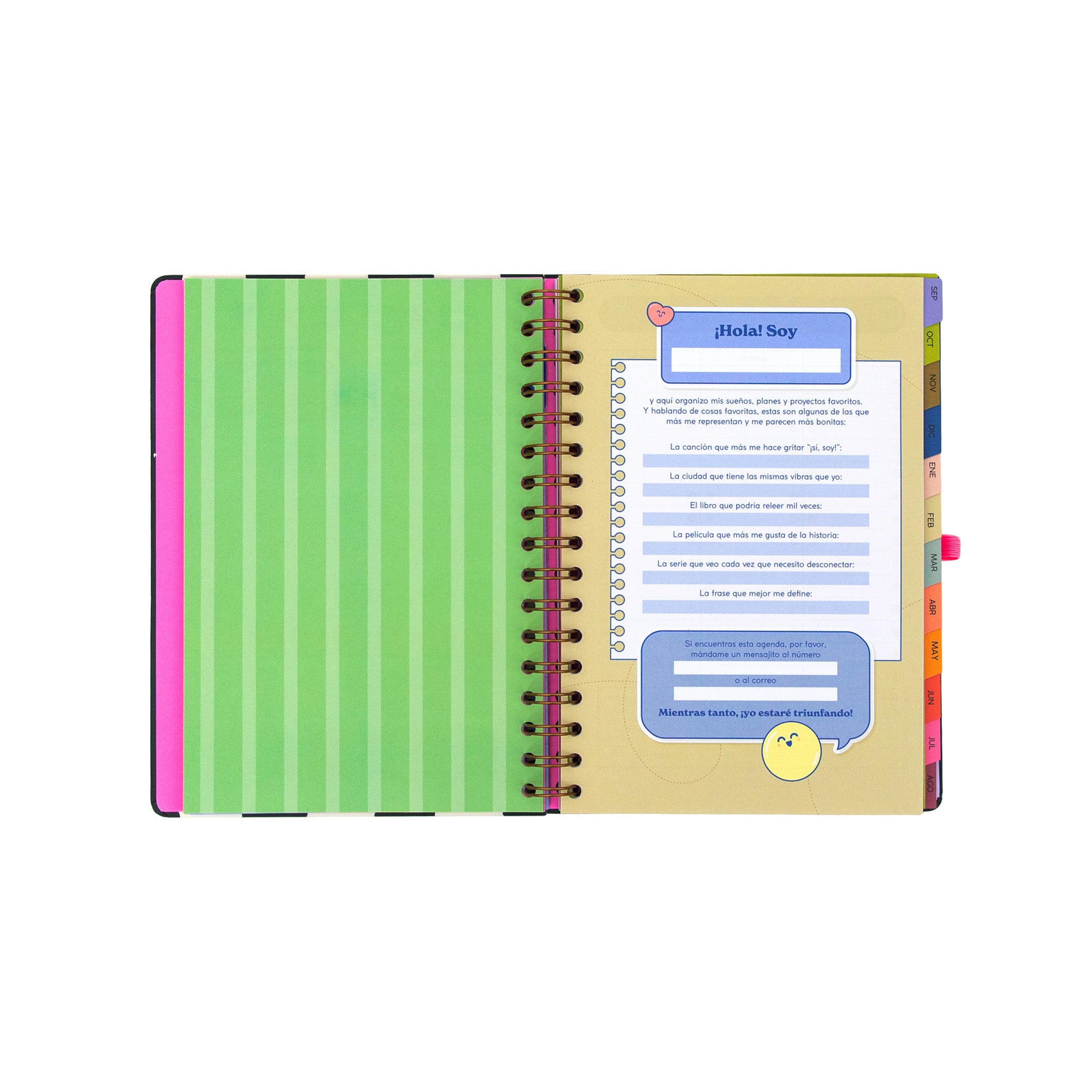 Agenda Mr. Wonderful 2026-27 Semanal - Yo Empiezo Y Ya Veremos - Imagen 10