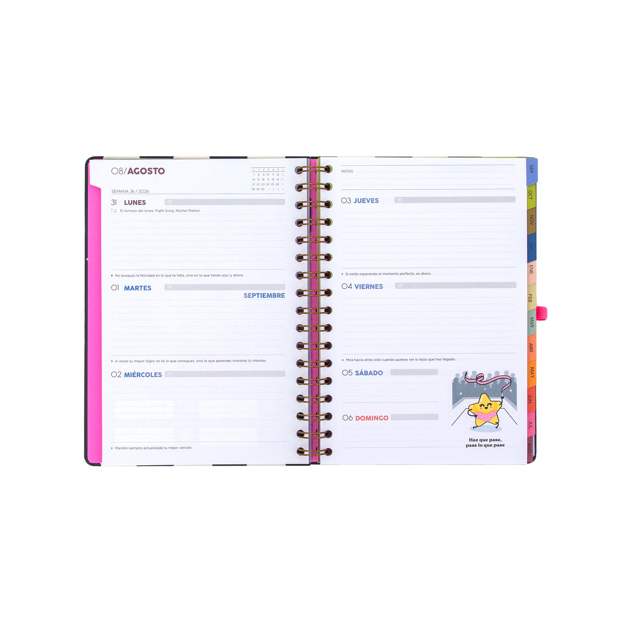 Agenda Mr. Wonderful 2026-27 Semanal - Yo Empiezo Y Ya Veremos - Imagen 7