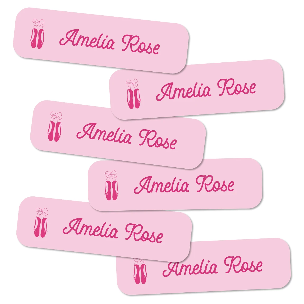 Etiquetas de nombres impermeables y personalizadas para botellas, loncheras, útiles escolares y cuadernos - Imagen 12
